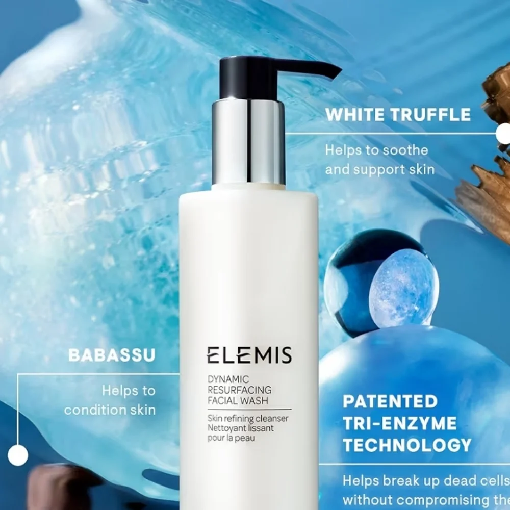 SPECIAL - 3 Left! Elemis Dynamic Resurfacing Facial Wash, 200ml, NWOB